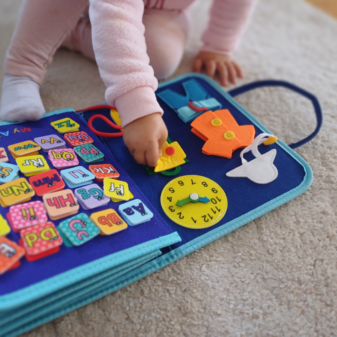 Sensory Tales - Libro in feltro sensoriale Montessori