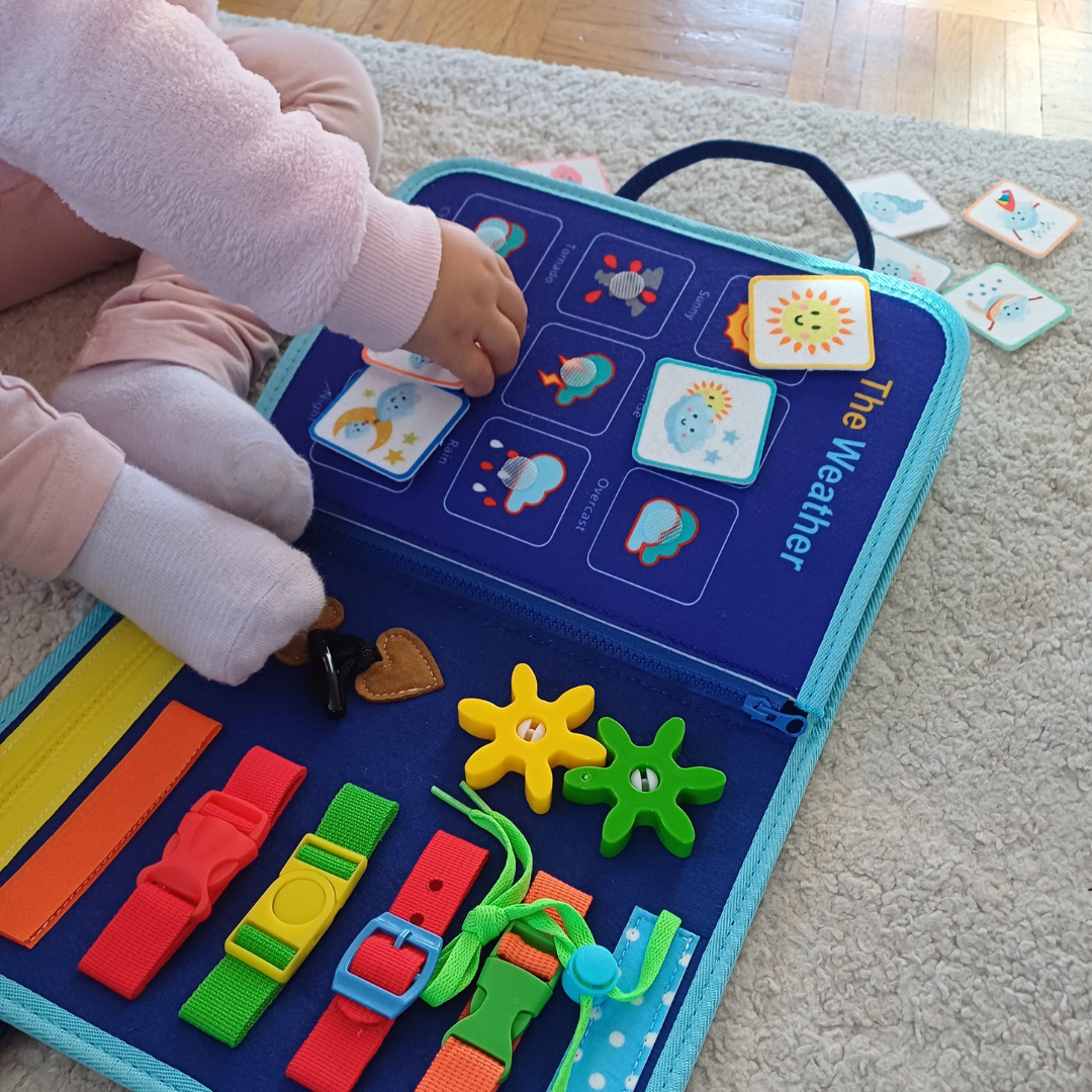 Sensory Tales - Libro in feltro sensoriale Montessori