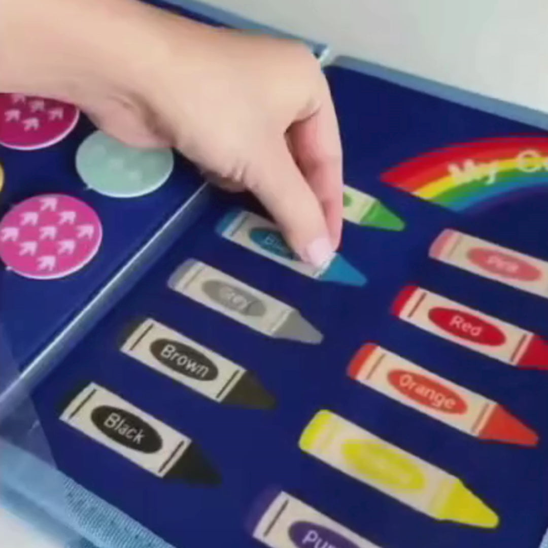 Sensory Tales - Libro in feltro sensoriale Montessori